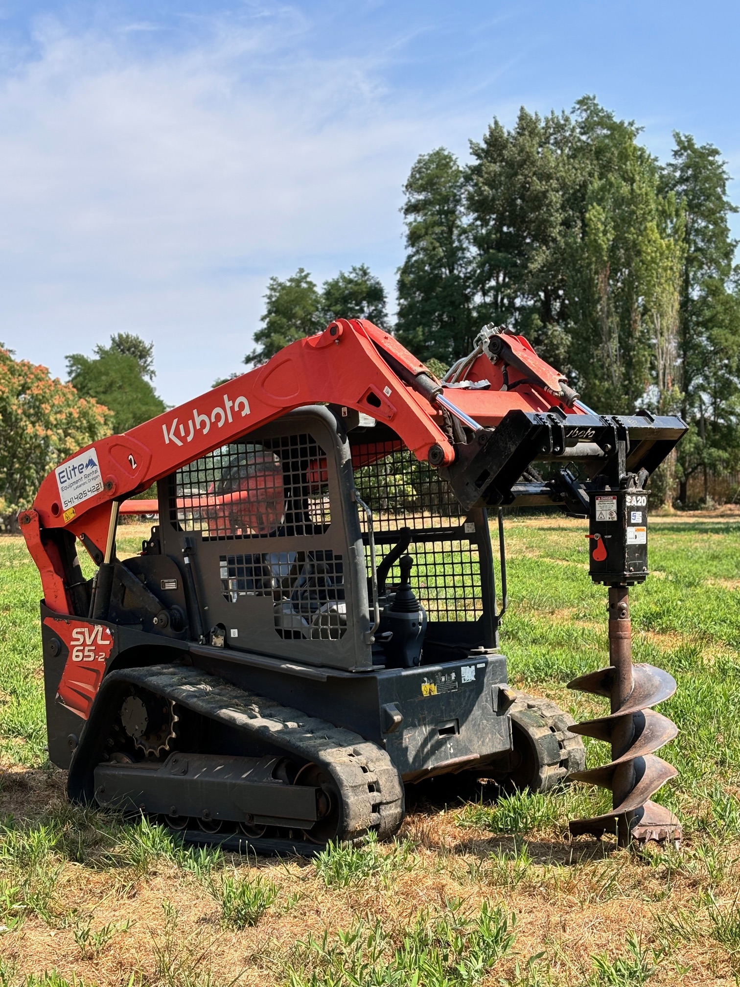 SVL65 AUGER ATTACHMENT